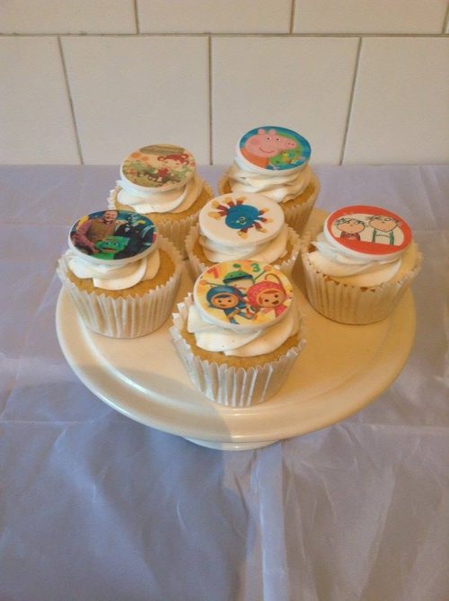 Children's Characters Cupcakes