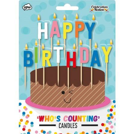 image of multi coloured birthday candles